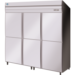 Commercial kitchen Large Solid Door Upright Freezer