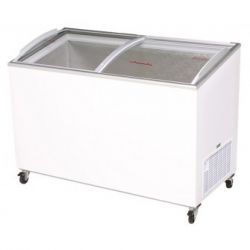 Bromic 1298mm wide Curved Glass Chest Freezer 