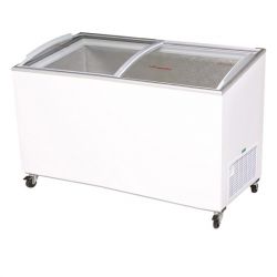 Bromic 1548mm wide Curved Glass Chest Freezer CF0500ATCG