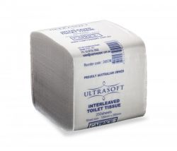 Caprice Paper '245CW' Ultrasoft Interleaved Toilet Tissue