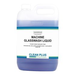 Clean Plus '13702' Blue Glass Washing Liquid (5L)