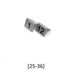 Ken Hands '32164' Steel Table Numbers [25-36]