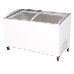 Bromic 1548mm wide Curved Glass Chest Freezer CF0500ATCG