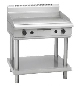Waldorf GP8900G-LS '800 Series' 900mm Gas Griddle with Leg Stand