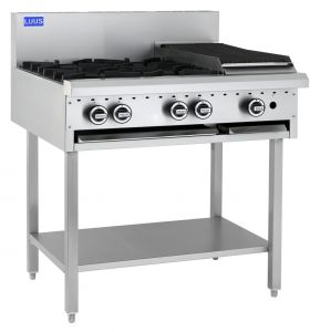 LUUS 900 BCH-4B3C 4 burners & grill -