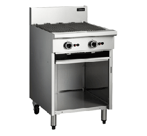 Char Grill on open stand - Cobra 600mm