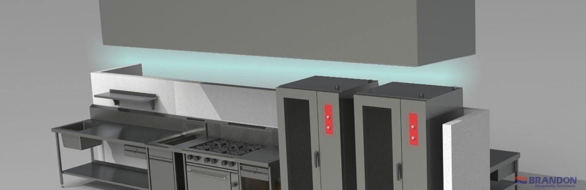 Commercial kitchen UV filtration system