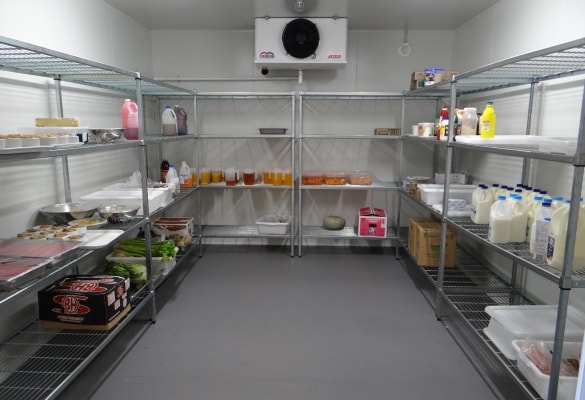Commercial refrigerated room