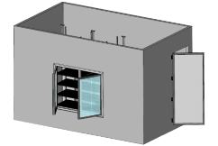Commercial kitchen coolrooms & Freezer-rooms
