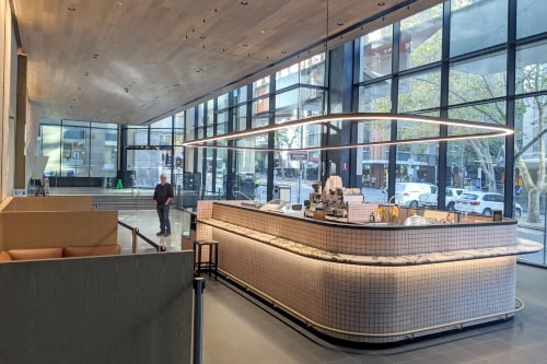 Commercial kitchen design, 31 Queen Street Lobby, Café | Melbourne