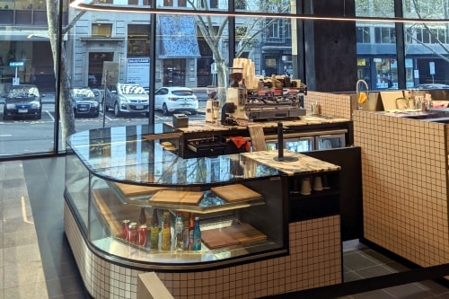 Commercial kitchen design, 31 Queen Street Lobby, Café | Melbourne