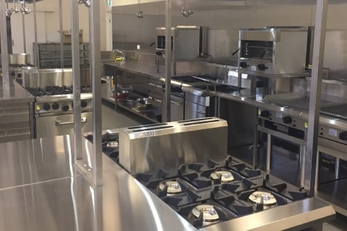 Commercial Kitchen Process Finished Service